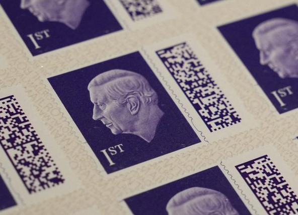 Royal Mail: Neue Briefmarke mit dem Antlitz von König Charles III Royal Mail: Neue Briefmarke mit dem Antlitz von König Charles III