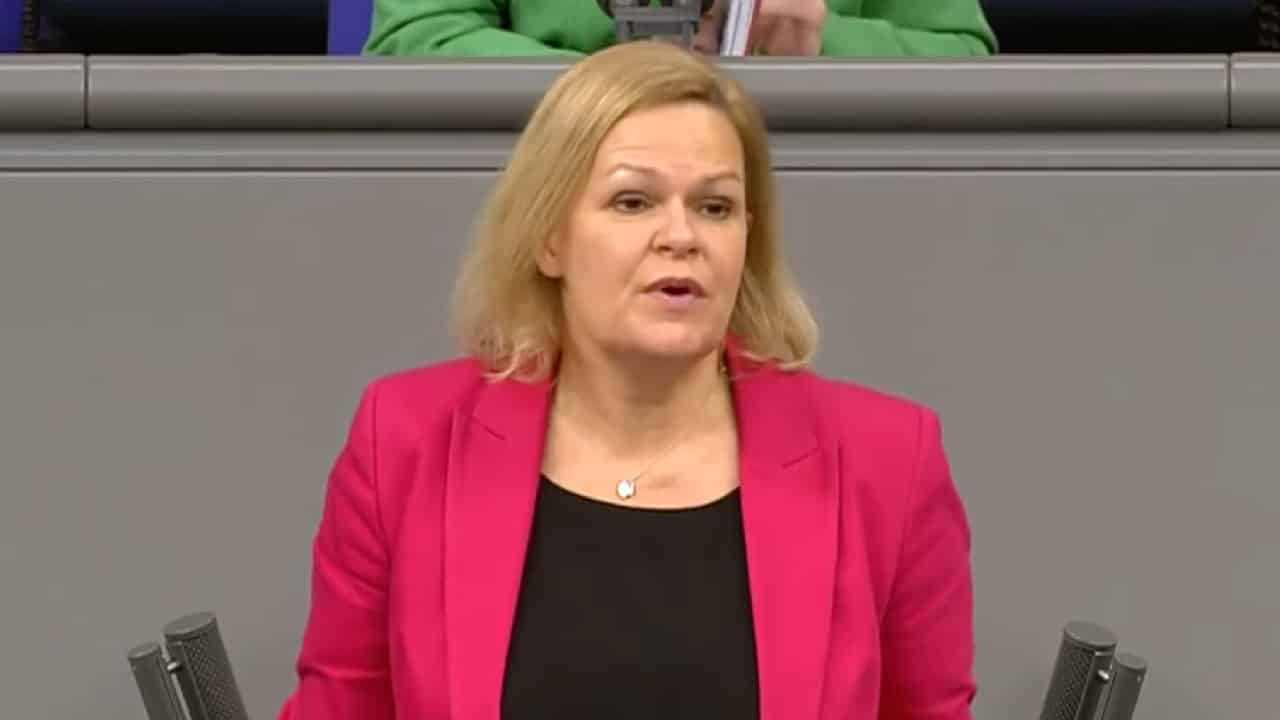 FDP ist unzufrieden mit den Bemühungen von Nancy Faeser FDP ist unzufrieden mit den Bemühungen von Nancy Faeser