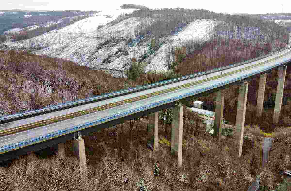Sperrungen von Autobahnenbrücken wie Rahmede in Lüdenscheid droht aktuell nicht Sperrungen von Autobahnenbrücken wie Rahmede in Lüdenscheid droht aktuell nicht