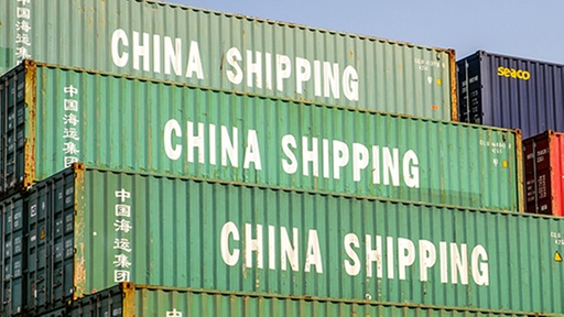 Chinas Wirtschaft ist stark auf Einfuhren aus dem Westen angewiesen Chinas Wirtschaft ist stark auf Einfuhren aus dem Westen angewiesen