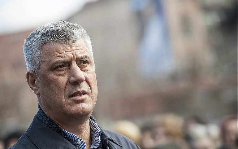 Der Prozess gegen den Ex-Präsidenten des Kosovo Hashim Thaci wurde eröffnet