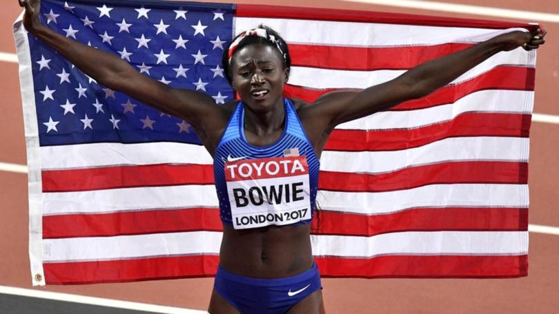 Die US-Sprinterin und Olympiasiegerin Tori Bowie ist mit 32 Jahren gestorben Die US-Sprinterin und Olympiasiegerin Tori Bowie ist mit 32 Jahren gestorben