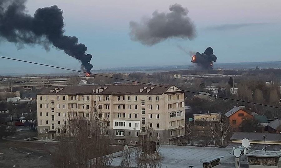 Das ukrainische Militär meldete am Samstag heftige Kämpfe mit russischen Streitkräften