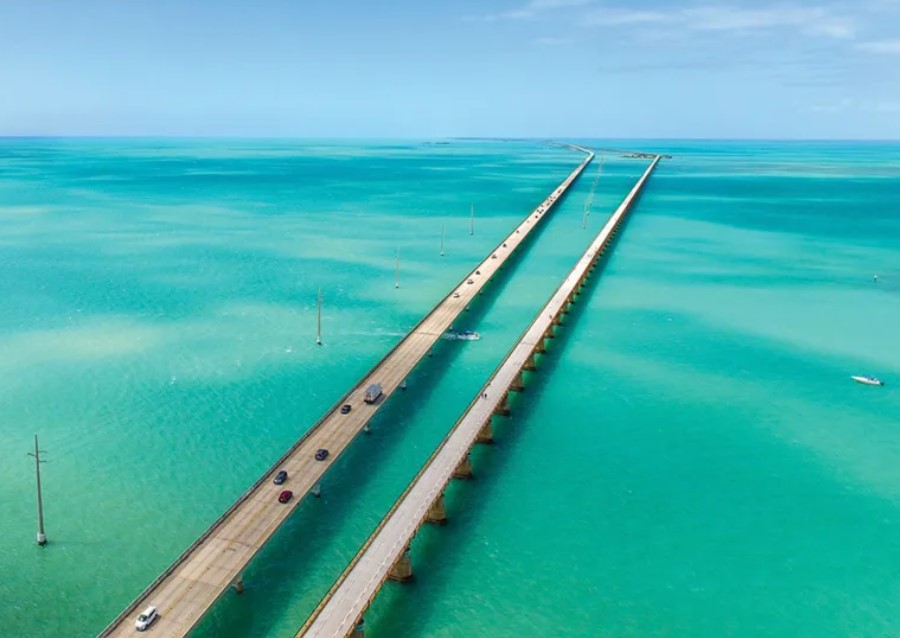 Der Ozean in Florida verzeichnet Temperaturen ähnlich einem Whirlpool