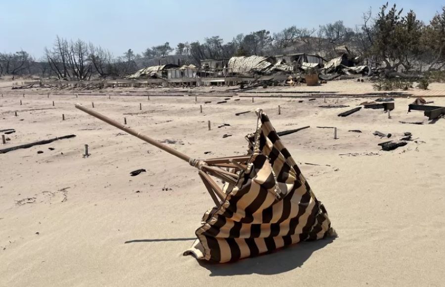 In Griechenland sind die Waldbrände unter Kontrolle