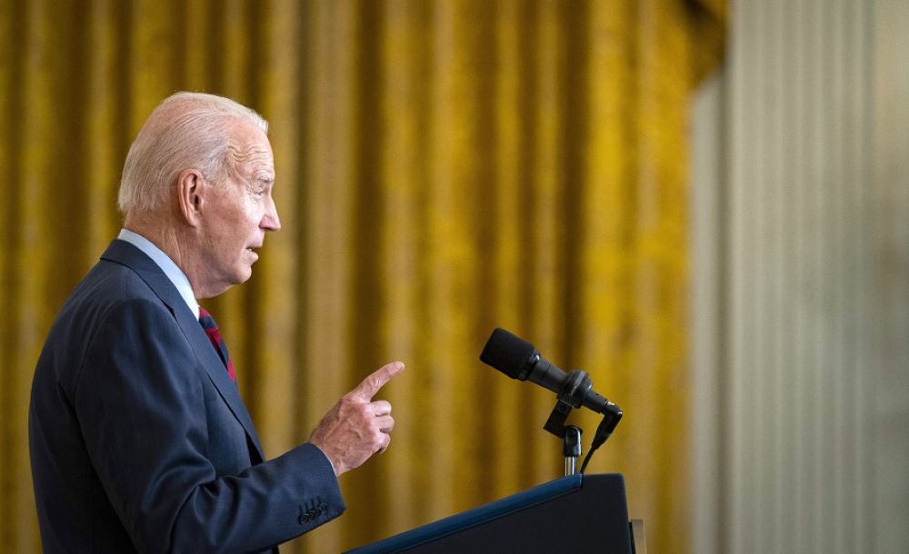 Biden warnt die Wähler, dass eine zweite Trump-Präsidentschaft die Demokratie gefährden wird
