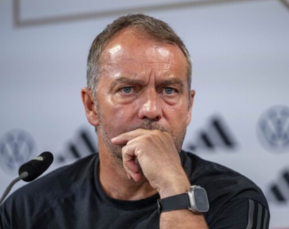 Fussball: Deutschland-Trainer Hansi Flick verspricht "weiterzukämpfen" Fussball: Deutschland-Trainer Hansi Flick verspricht "weiterzukämpfen"