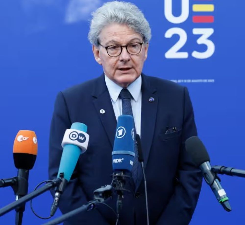 EU-Kommissar Thierry Breton: "Wir können den Brexit-Deal nicht ändern um die Autoindustrie zu besänftigen"