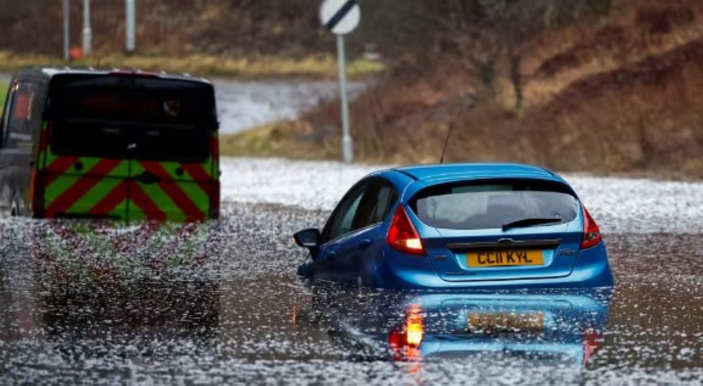 Wetter in Großbritannien: Tausende ohne Strom in Schottland nach Sturm Gerrit