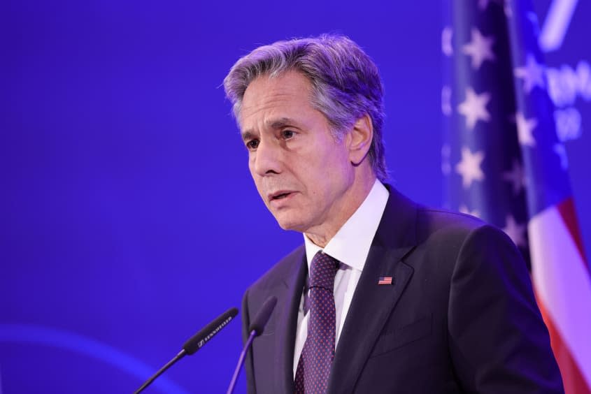 Besuch in Israel: US-Außenminister Blinken will Übergreifen des Konflikts verhindern