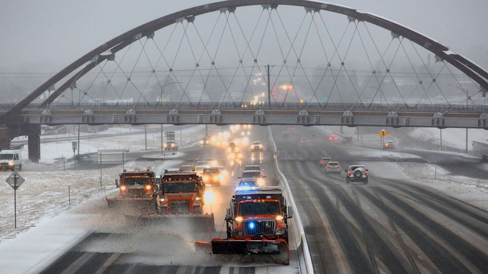 Ein weiterer Tag mit eisigem Wind und brutaler Kälte in weiten Teilen der USA