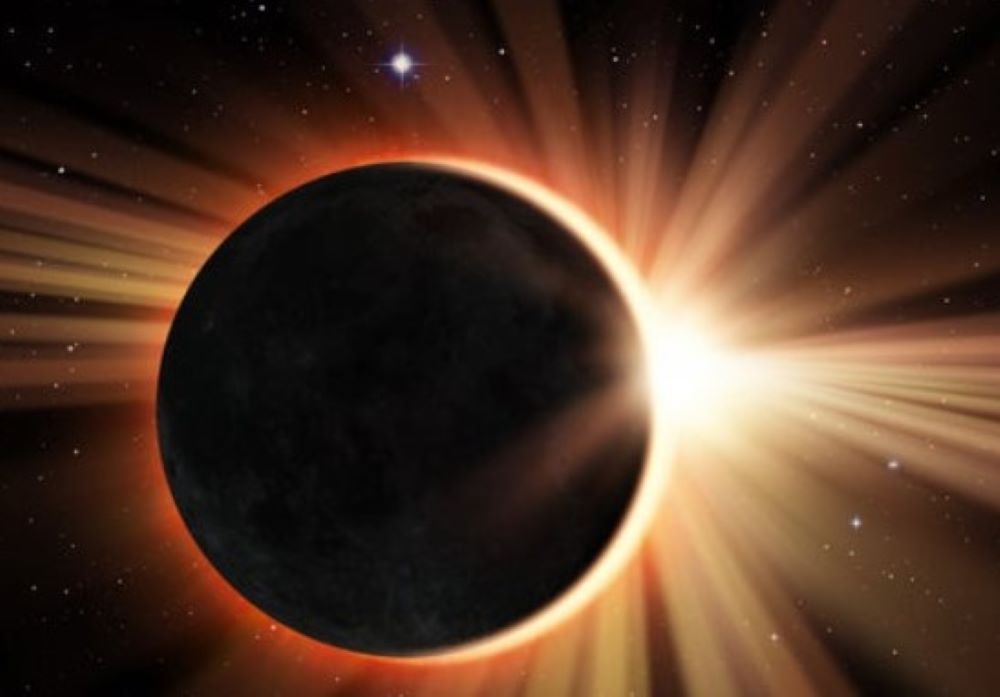 Der Countdown für die totale Sonnenfinsternis im April beginnt