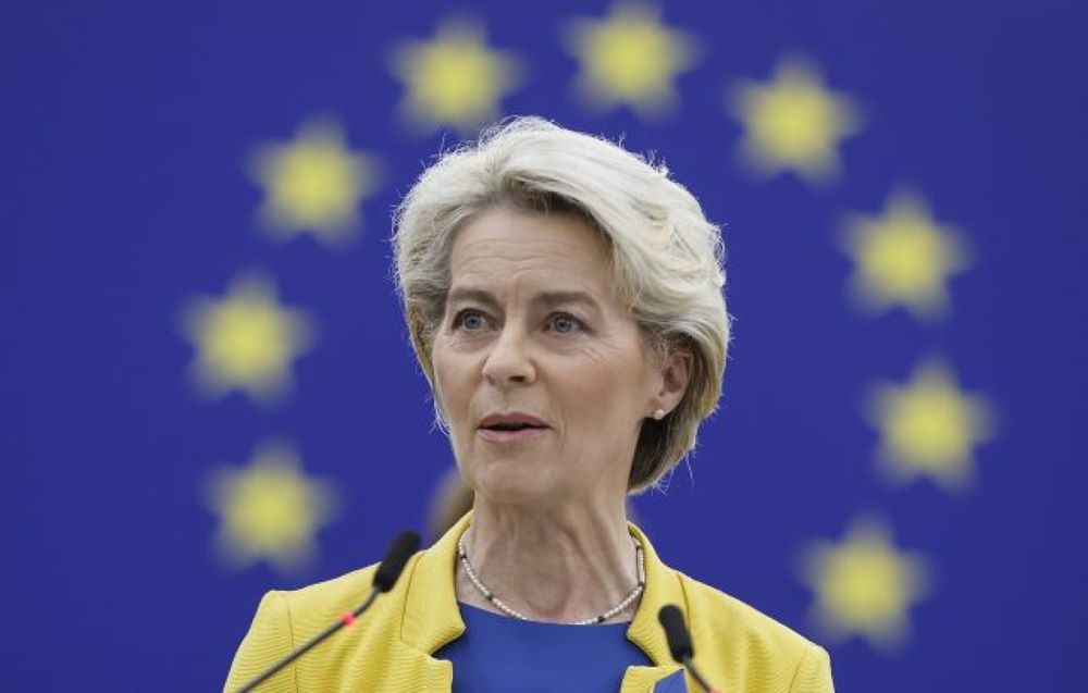 Ursula von der Leyen zu Spitzenkandidatin für die Europawahlen im Juni ernannt Ursula von der Leyen zu Spitzenkandidatin für die Europawahlen im Juni ernannt