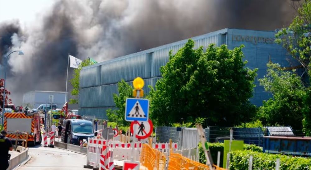 Großbrand im Büro des Ozempic-Herstellers Novo Nordisk in Dänemark